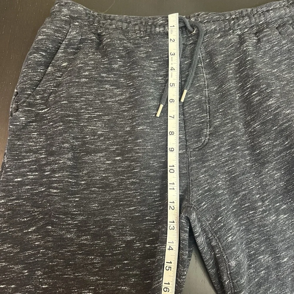 Alex Mill Jogger Sweatpants Men's Sz XL Black Tapered Slim Melange Cotton Jersey - Picture 11 of 13